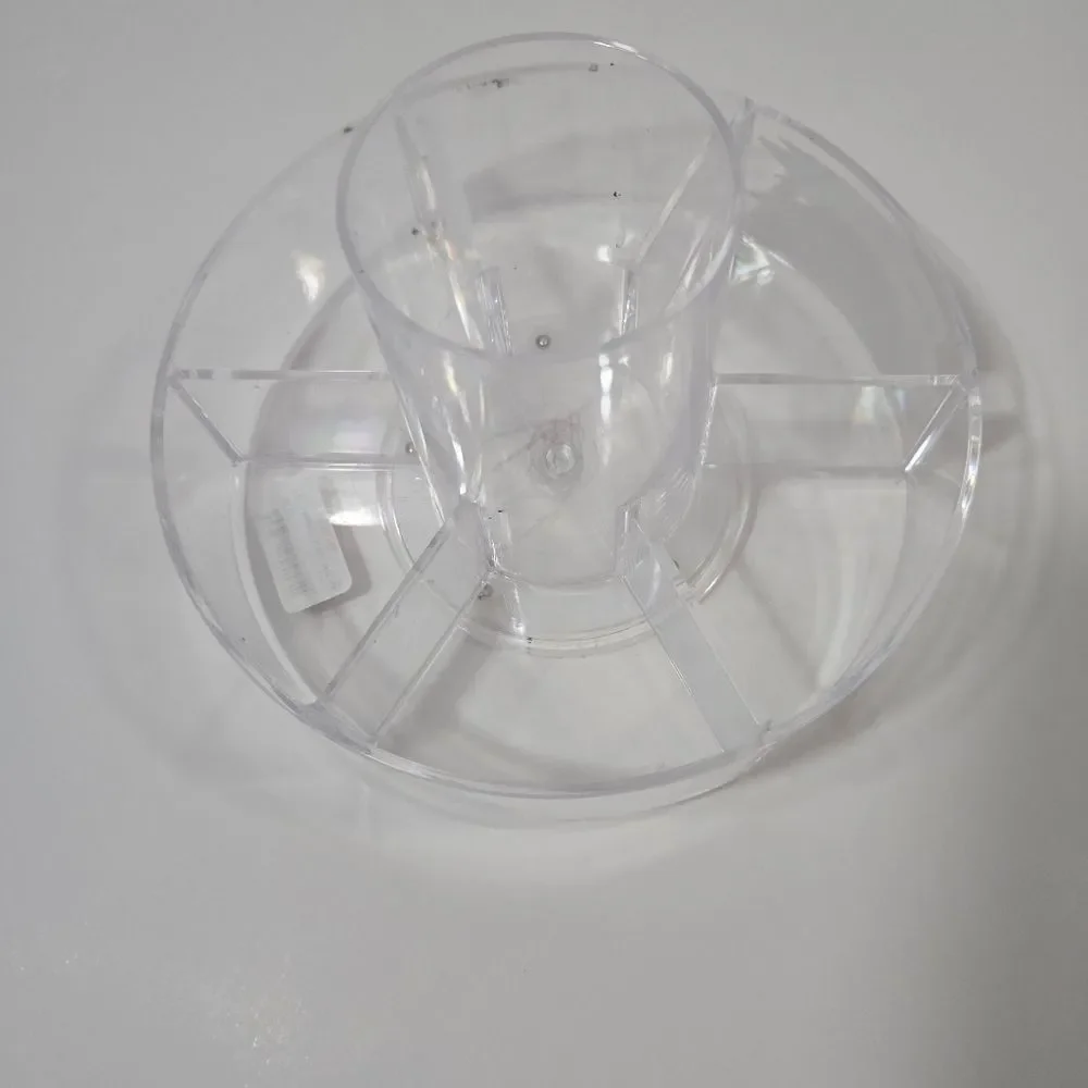 Circle, moveable makeup holder